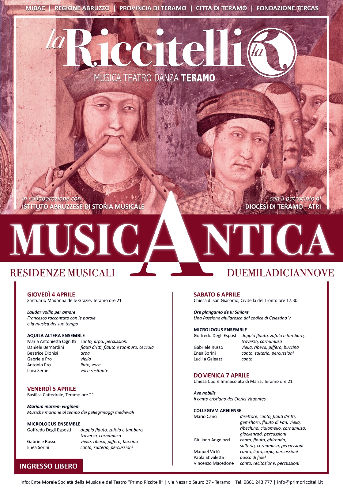 MUSICA ANTICA 2019