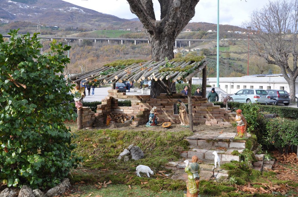 presepe allesterno del santuario 1024x680